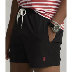 Polo Ralph Lauren 5. 75-Inch Traveler Classic Swim Trunk Polo black Clearance
