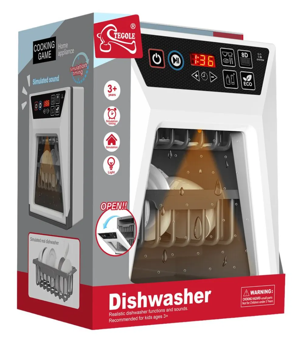 Børn 37658 3-2-6 OPVASKEMASKINE ELEK