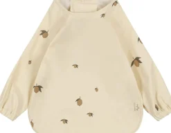 Konges Sløjd 2 PACK DINNER BIB LONG SLEEVE Lemon Discount