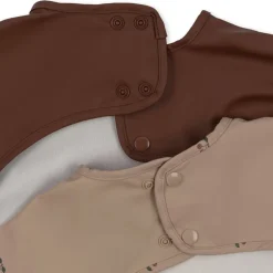 Børn Konges Sløjd 2 PACK DINNER BIB LONG SLEEVE
