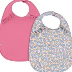 2 PACK DINNER BIB WITH FRILL>Konges Sløjd Outlet