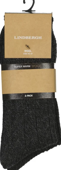 Lindbergh 2 pack rag wool sock