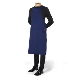 DutchDeluxes 5 Pocket Comfort Fit Apron Dark Blue