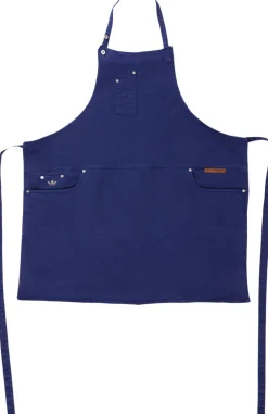 DutchDeluxes 5 Pocket Slim Fit Apron Dark Blue Discount