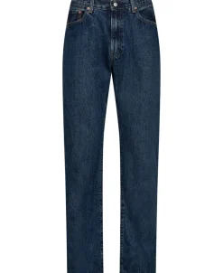 Levi's 555 RELAXED STRAIGHT CHECK THE M&oslash;rkeblå New
