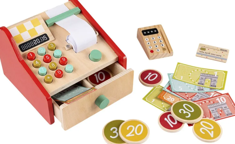 Børn 37658 3-2-6 TRÆ KASSEAPP. mTILBH