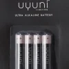 AAA Battery, 1,5V, 1000mAh - 4 pack>Uyuni Online