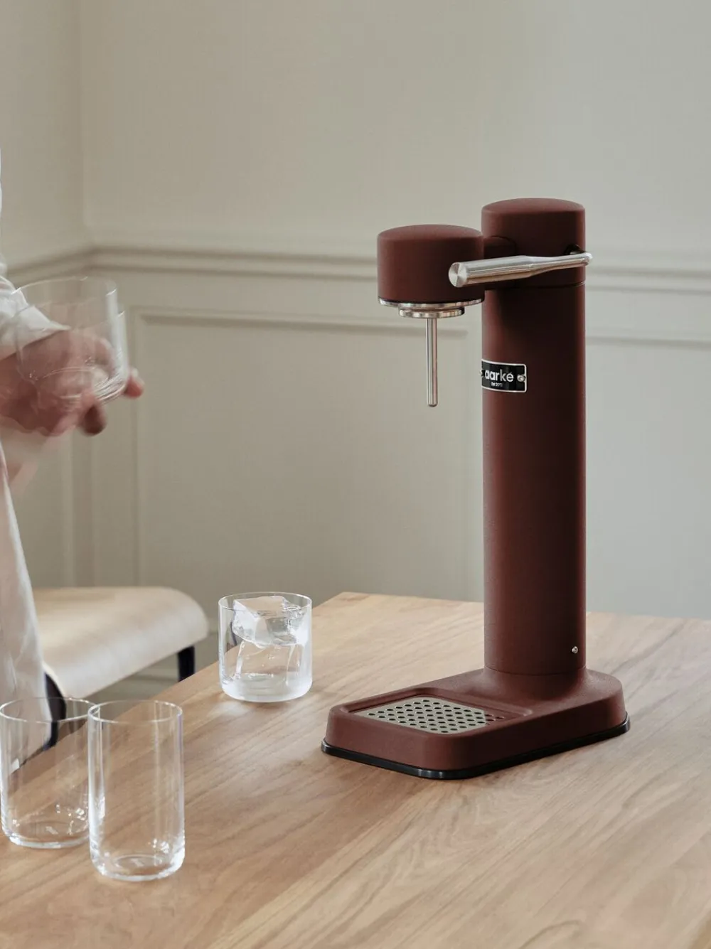 Aarke Carbonator 3 Burgundy>Aarke Kitchenware New