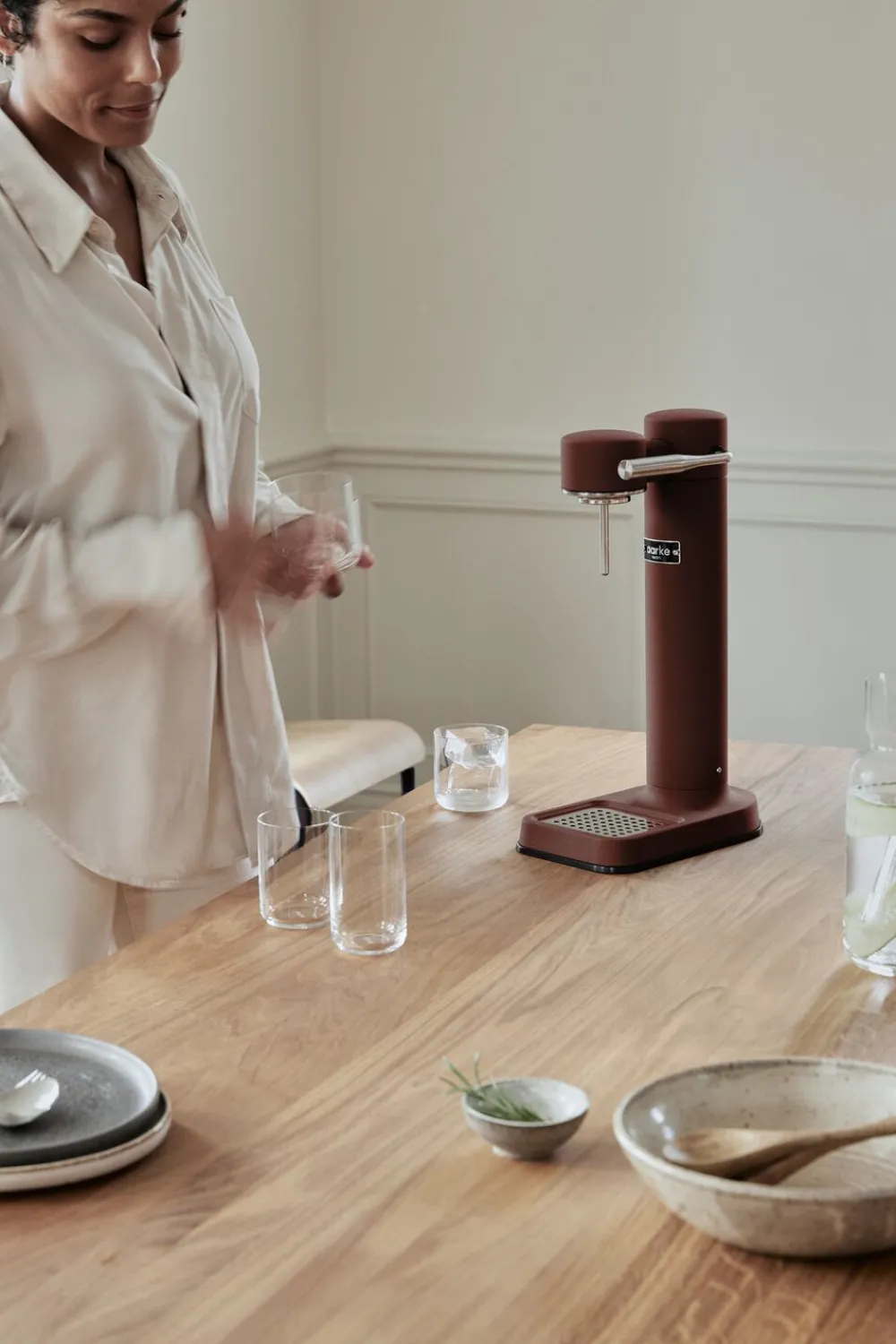 Aarke Carbonator 3 Burgundy>Aarke Kitchenware New