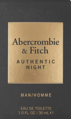 Abercrombie & Fitch ABERCROMBIE&FITCH Authentic Night Man Eau de Toilette
