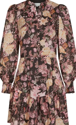 Dame Neo Noir Aberto Big Flower Dress