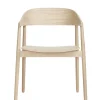 Andersen - Furniture AC2 armchair Oak white pigm. lacquer veneer seat