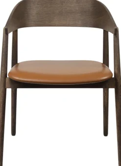 Andersen - Furniture AC2 armchair, Smoked oak, Leather Cognac