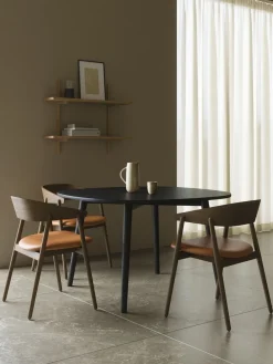 Andersen - Furniture AC2 armchair, Smoked oak, Leather Cognac