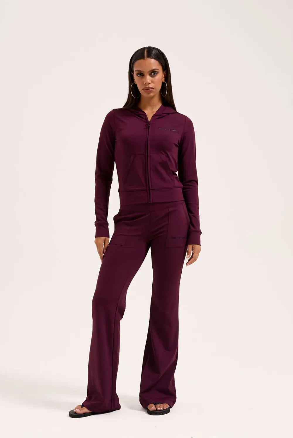 Juicy Couture ACTIVEWEAR ENNIS HOODIE Winestasting Hot