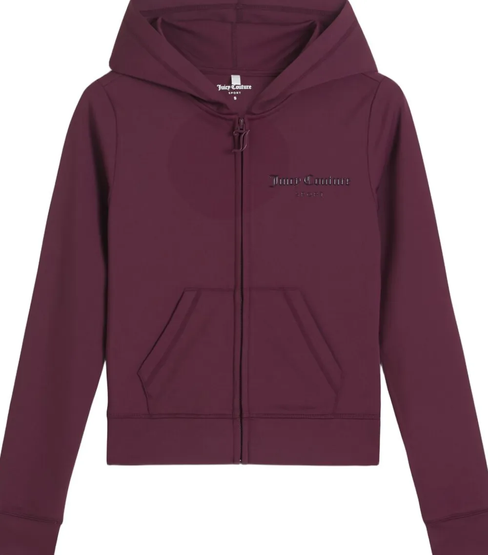 Juicy Couture ACTIVEWEAR ENNIS HOODIE Winestasting Hot