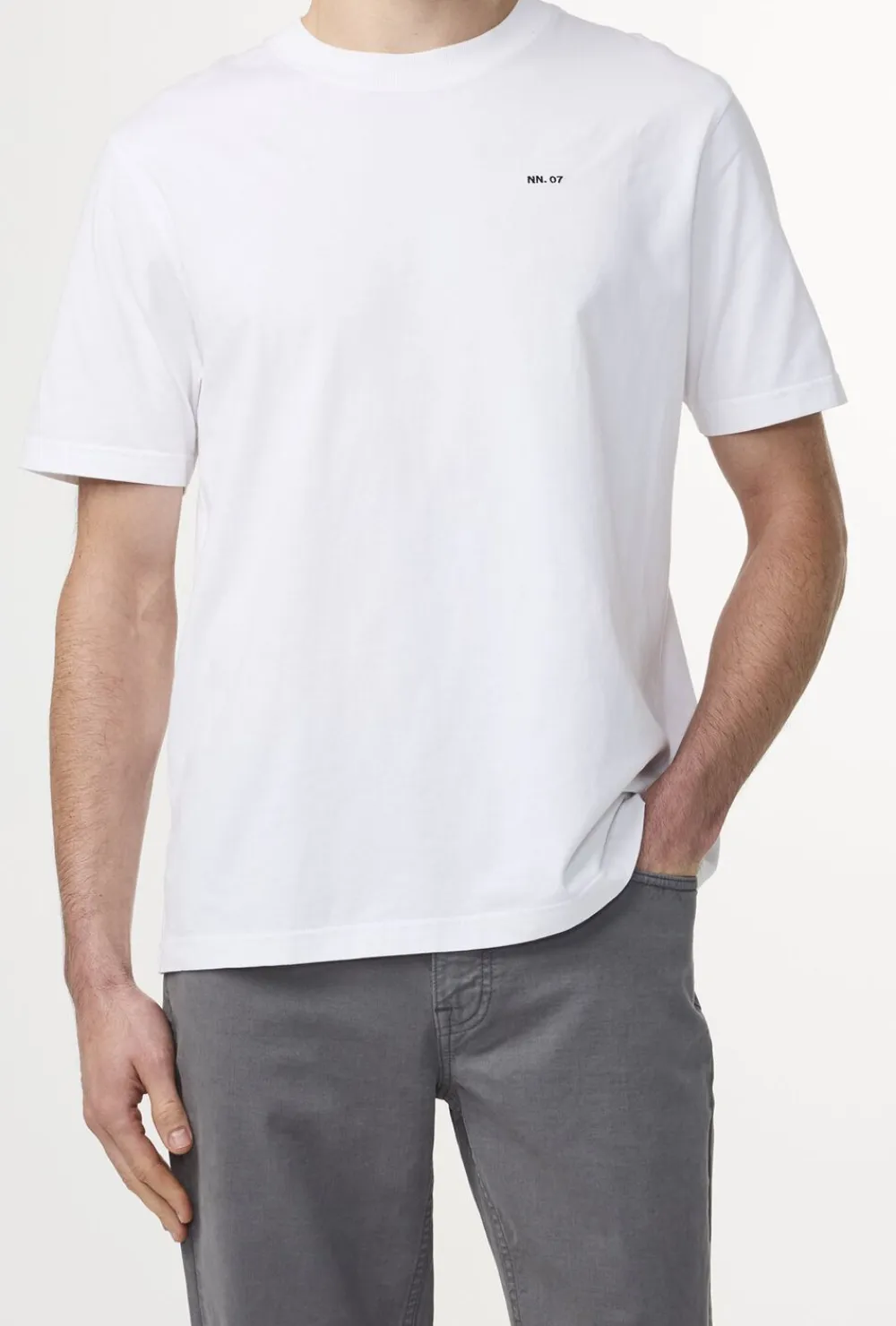 NN.07 Adam EMB T-shirt 3209 001 Online