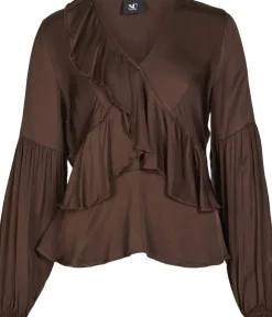 NÜ Denmark Adina Blouse Cappuccino New