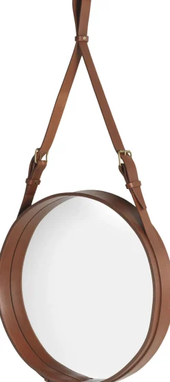 Gubi Adnet spejl Cognac Best