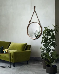 Gubi Adnet spejl Cognac Best