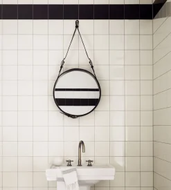 Gubi Adnet spejl Cognac Best