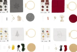 Børn Creativ Company Adventskalender Broderi