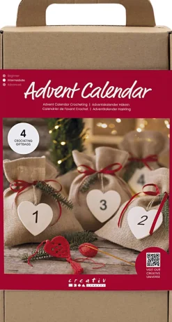 Børn Creativ Company Adventskalender Hækling