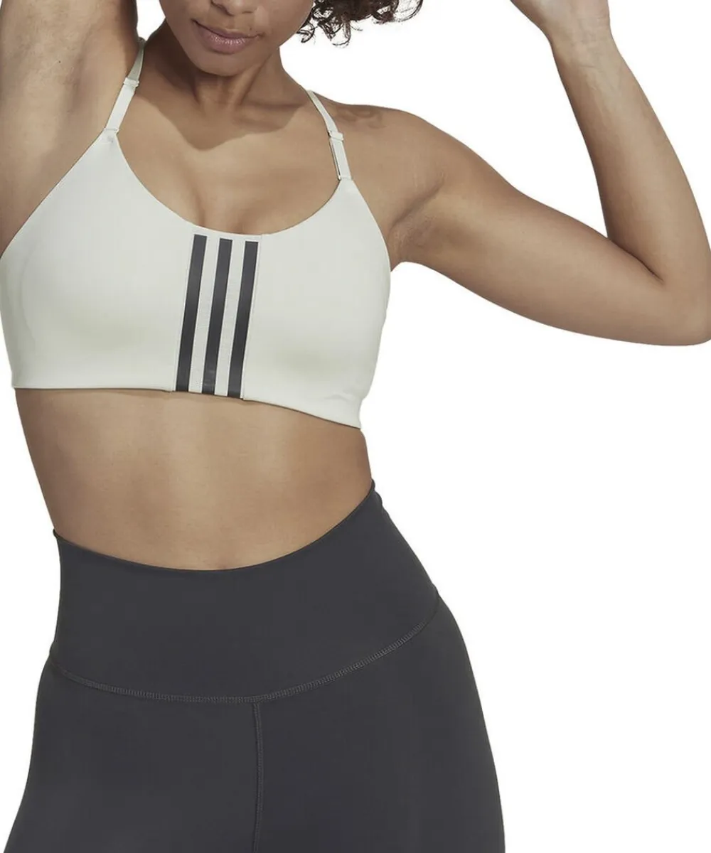 adidas Aeroimpact Training Light-Support sports bh Hvid