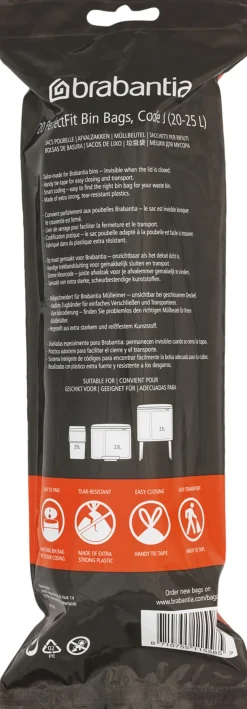 Affaldspose J 20 - 25 Ltr 20 stk><noscript><img width=