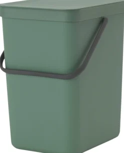 Affaldsspand m/låg sort. kon 25 ltr.>Brabantia Online