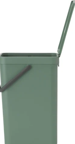 Brabantia Affaldsspand m/låg sort. kon. 16 lt