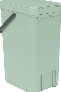 Brabantia Affaldsspand m/låg sort.kon. 16 ltr Sale