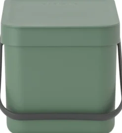Brabantia Affaldsspand m/låg sort.kon. 6 ltr.
