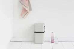 Brabantia Affaldsspand m/låg sort.kon. 12 ltr