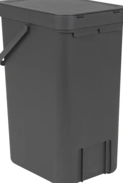 Affaldsspand m/låg sort.kon. 16 ltr><noscript><img width=