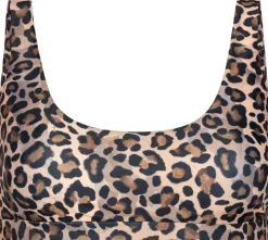 Dame Cartel Copenhagen Agung sporty bikini top - Leopard