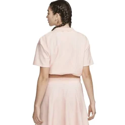 Nike air women's pique polo Atmosphere/white Hot