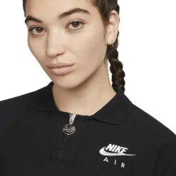 Nike air women's pique polo Atmosphere/white Hot