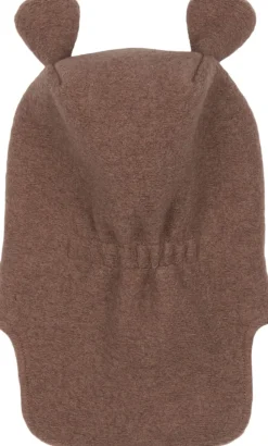 Mikk-Line Airwool Balaclava w Ears Burlwood Hot