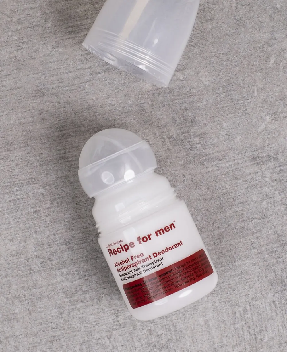 Recipe For Men Alcohol Free Antiperspirant Deodorant 60 ml. Sale