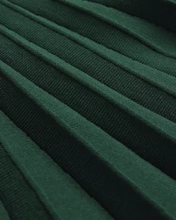 Ted Baker ALENHA Knitted Angel Sleeve Mini Dr Dk-green Sale