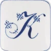 Royal Copenhagen Alfabet bonbonniere, K, 13 cl