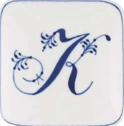 Royal Copenhagen Alfabet bonbonniere, K, 13 cl