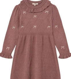 Fliink ALON BOW DRESS Ash rose Outlet