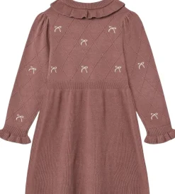 Fliink ALON BOW DRESS Ash rose Outlet