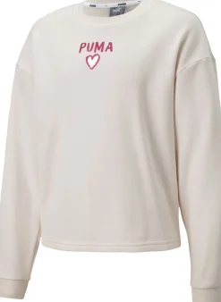 Puma Alpha Crew Sweatshirt Pink Online