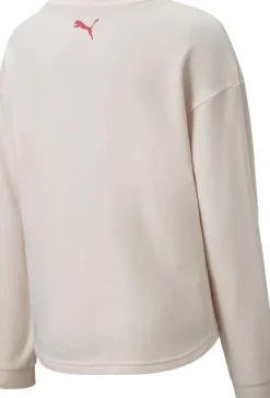 Puma Alpha Crew Sweatshirt Pink Online