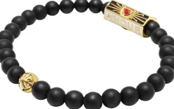 Nialaya Amour Onyx Bracelet Black New
