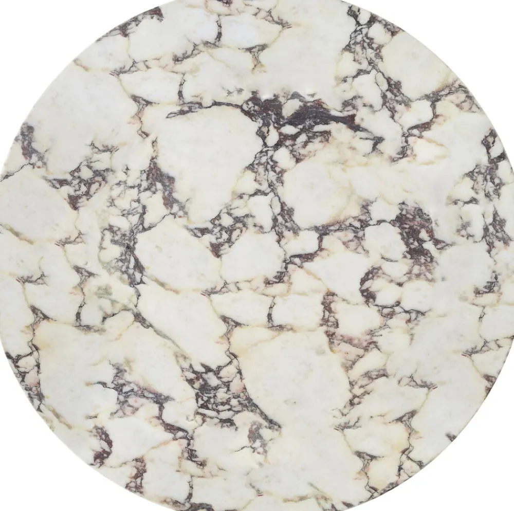 Audo Copenhagen Androgyne Tabletop for Side Table, Ø65 cm, Calacatta Viola Online