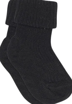 mpKids ANKLE WOOL RIB TURN DOWN Sort Hot